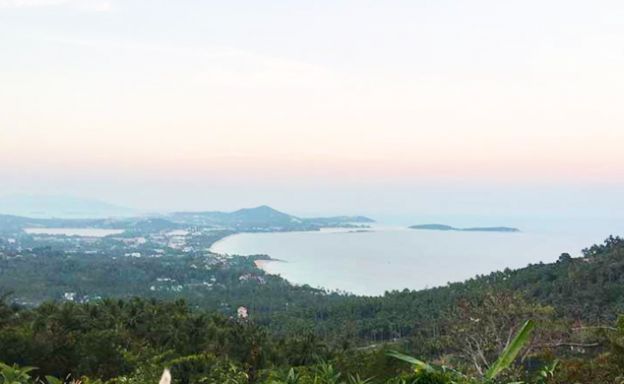 Panoramic Sea View Land in Chaweng Noi