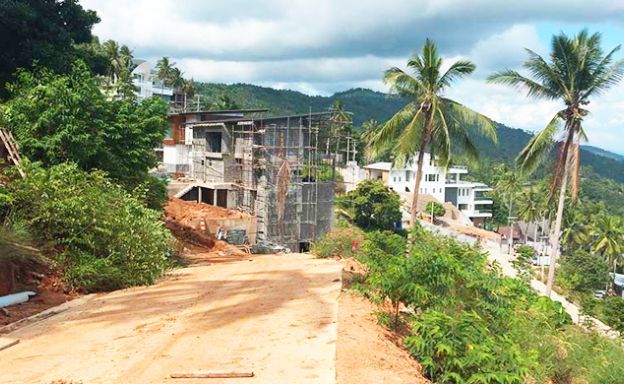 Panoramic Sea View Land in Chaweng Noi