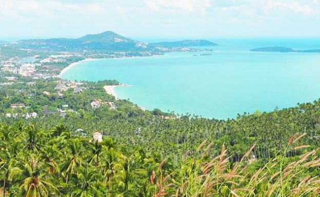 Panoramic Sea View Land in Chaweng Noi