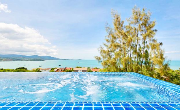 Luxury 3 Bedroom Sunset Sea View Villa in Big Buddha